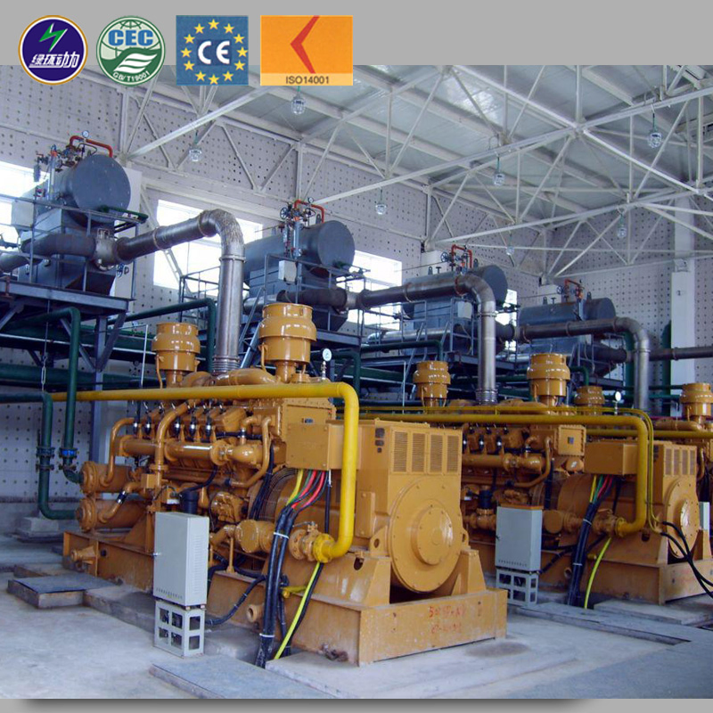 Générateur de biogaz de 500 kW avec production combinée de chaleur et d'électricité