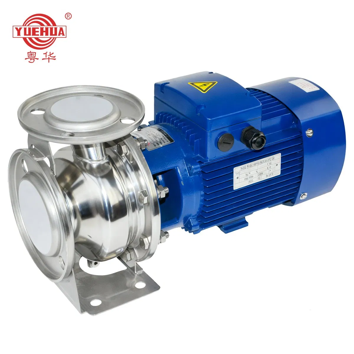 YUEHUA Stainless Steel Boilers Liquid Drain Chemical Resistance Domestic Horizontal Industrial Circulation Centrifugal Water Pumps
