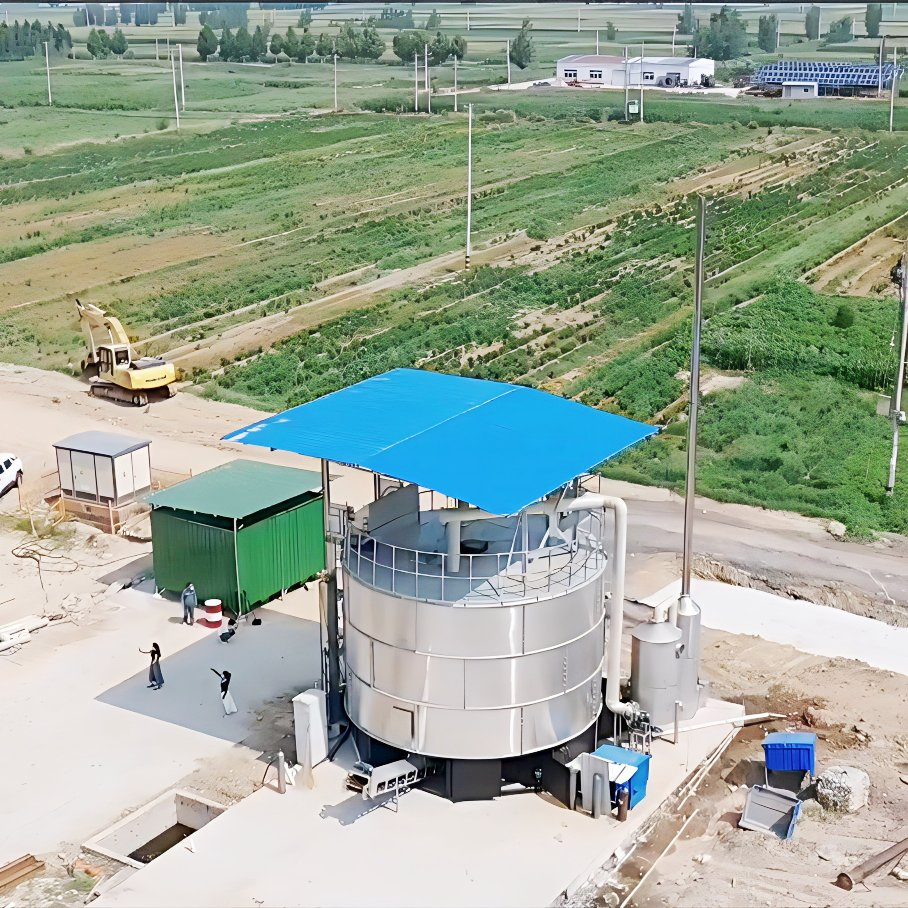 Fermentationsmaschine für Viehwirtschaftsabfälle