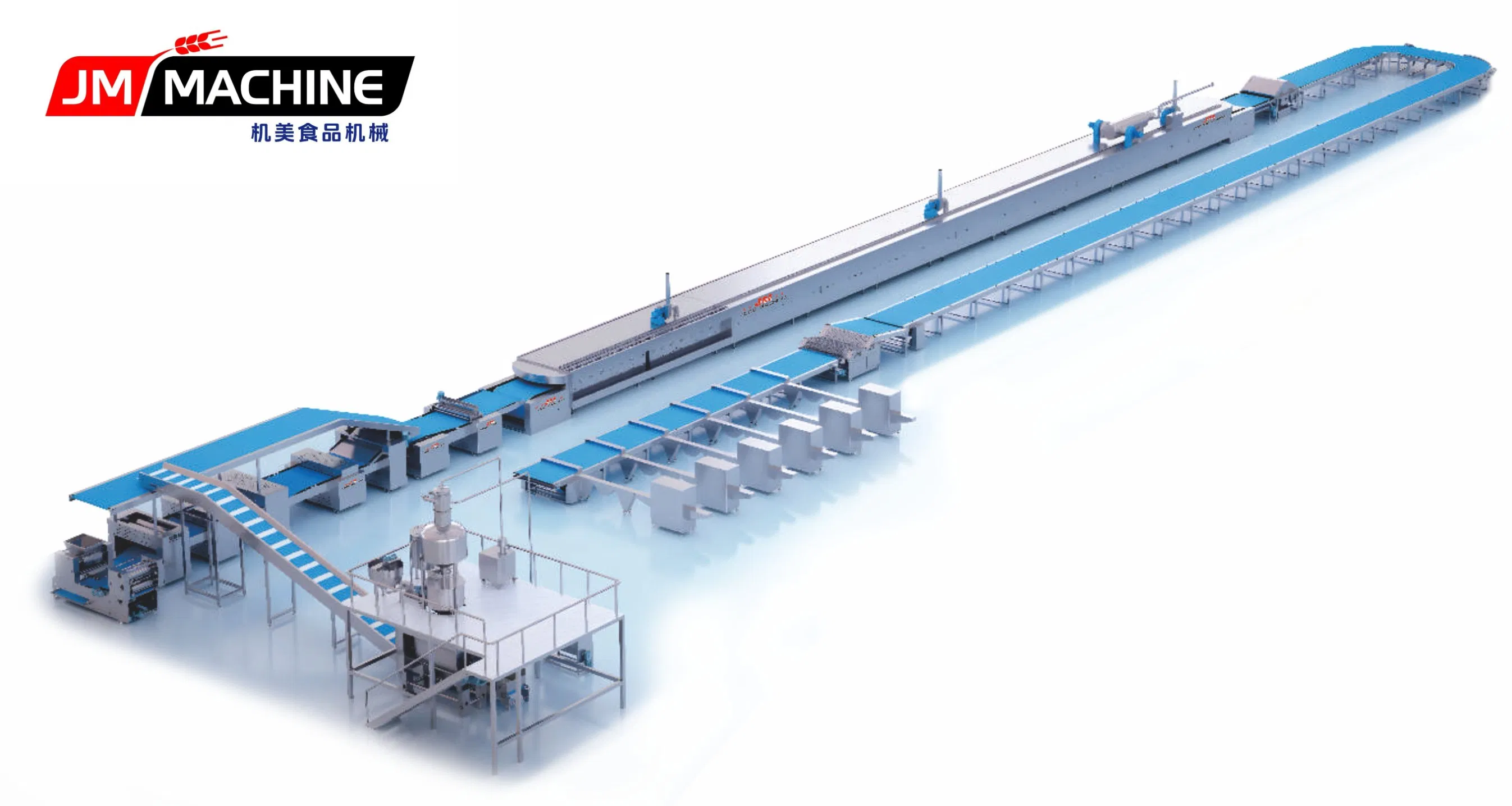 Biscuit Production Line Making Machinery for Food Factory