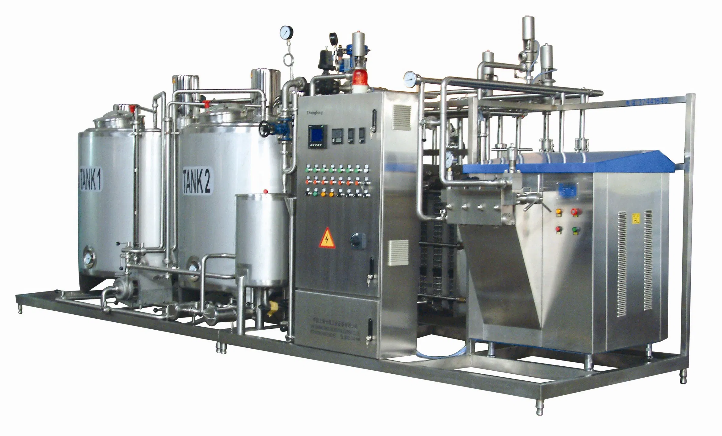 Ice Cream Pre-Mixing Machine 500L 1000L 2000L 3000L Per Hour