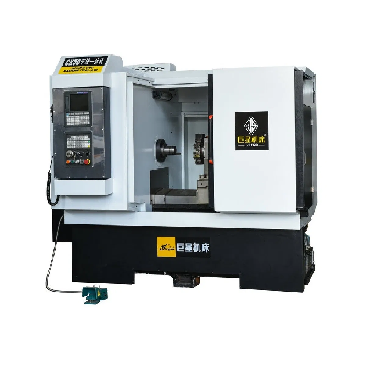 CNC Lathe Machine High Rigidity Metal Turning Equipment