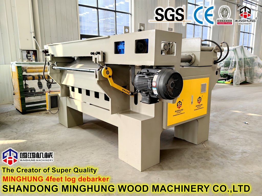 Minghung Máquina Descortezadora de Troncos de Madera Fuerte Mejorada