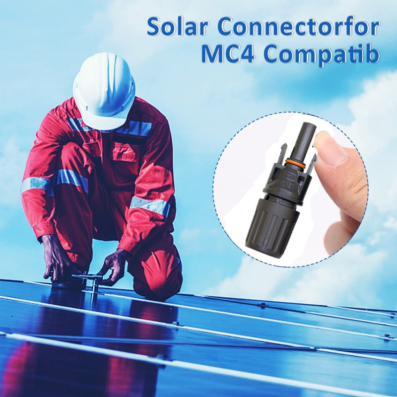 1000V 30A MC4 Solar Connector for 4/6mm2 PV Cable Panel Connect