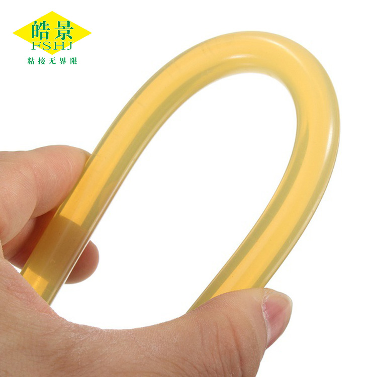 Yellow Transparent Hot Melt Glue Stick for DIY Draft Usage with Strong Viscosity