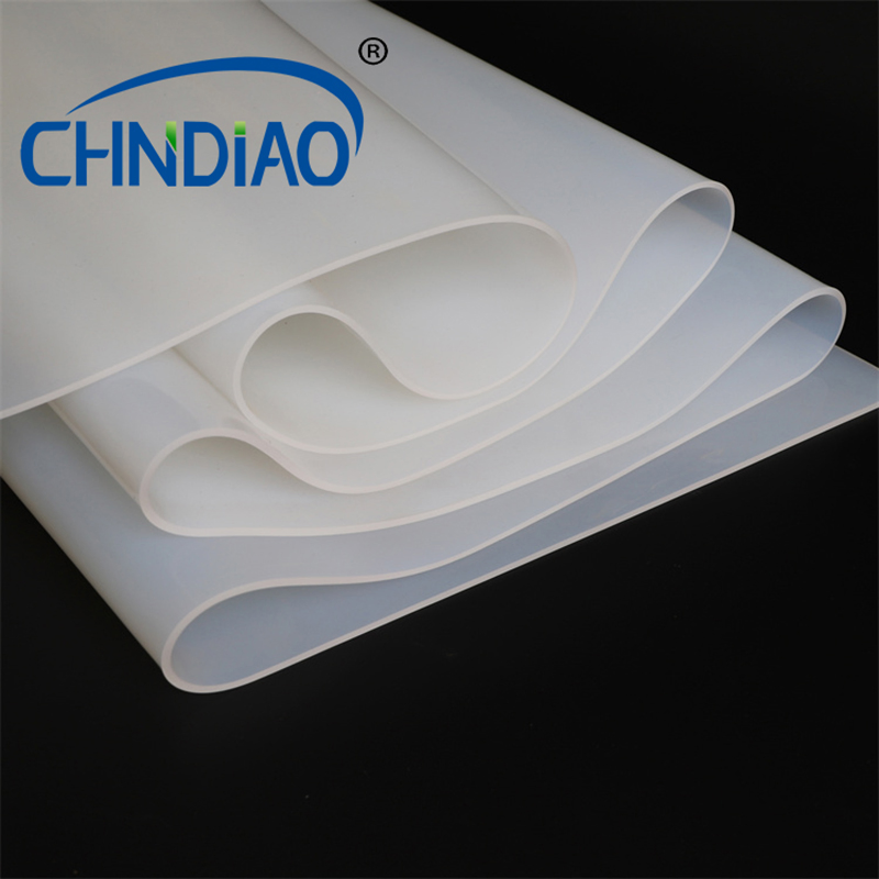 0.5mm 10mm 40 50 60 Shore A Silicone Rubber Stamp Sheet for Vacuum Press Machine