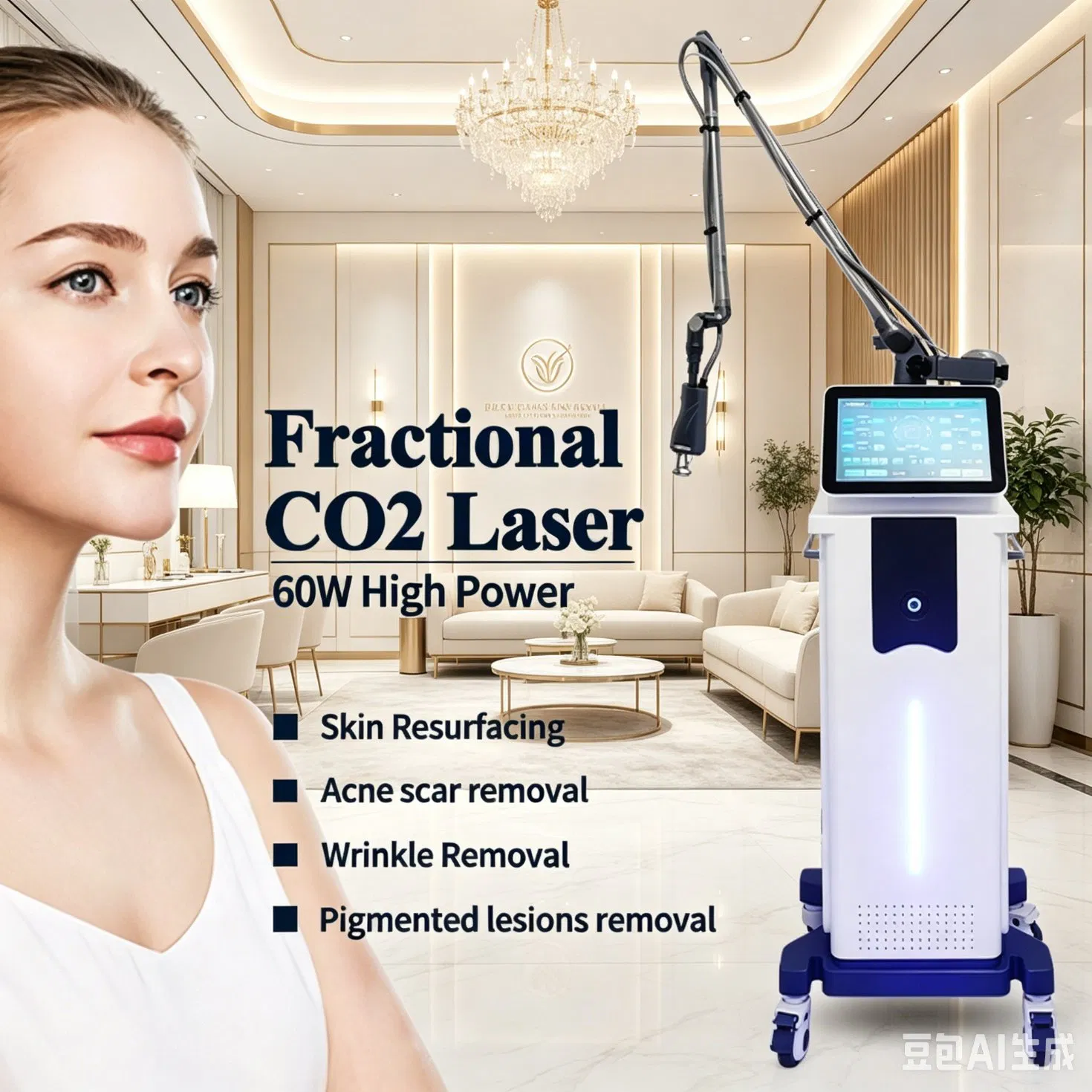 China Factory Direct Picosecond Laser Tattoo Removal Mole Removal Device