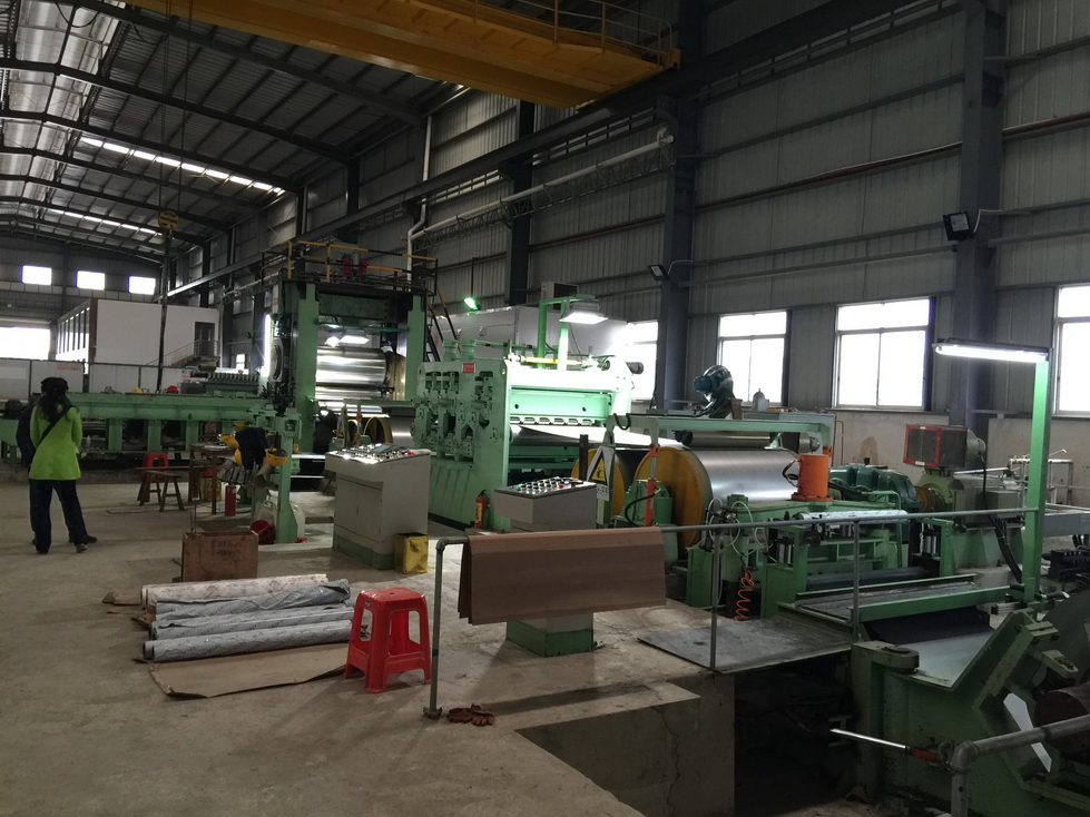 High Speed Single Side Embossing Machine for Stainless Steel