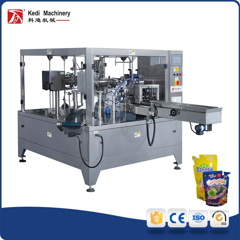 Automatische Verpackungsmaschine für flüssige Produkte