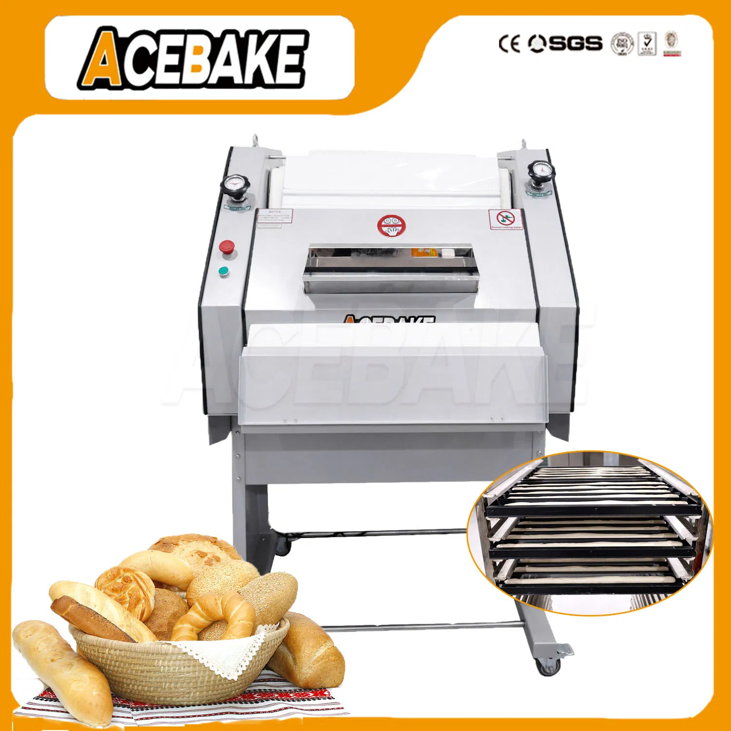 Acebake Industrial French Baguette Moulder Machine