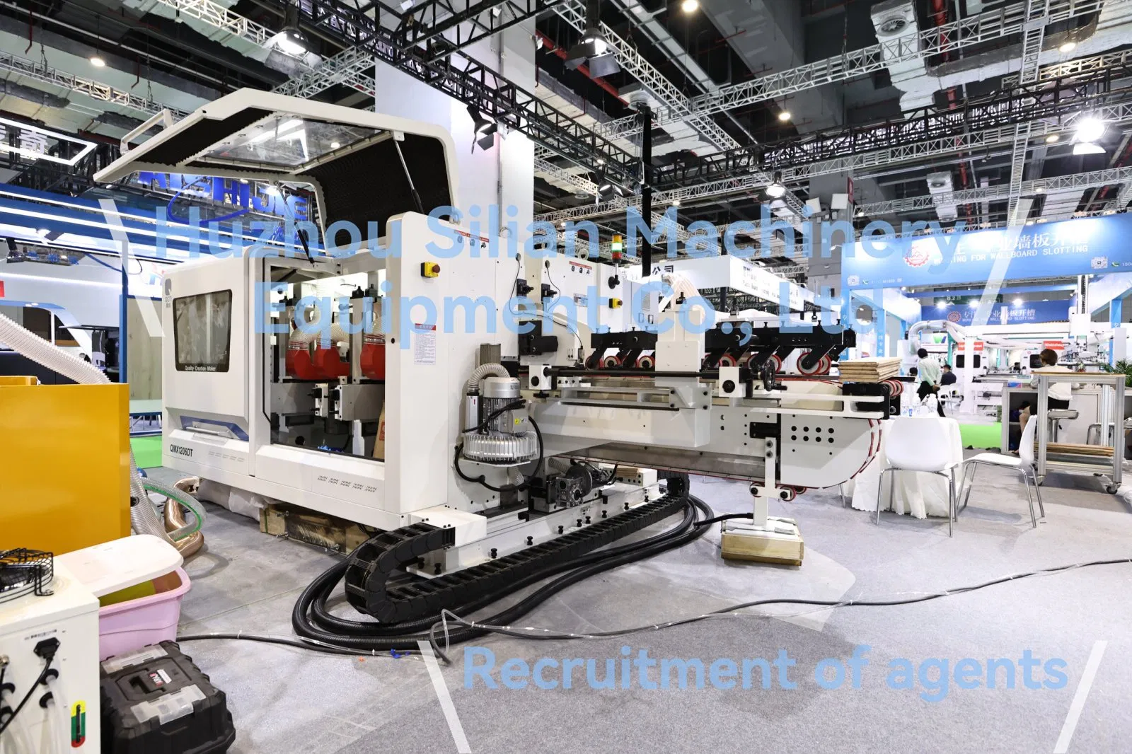 Woodworking Longitudinal Double-End Tenoner Machinery