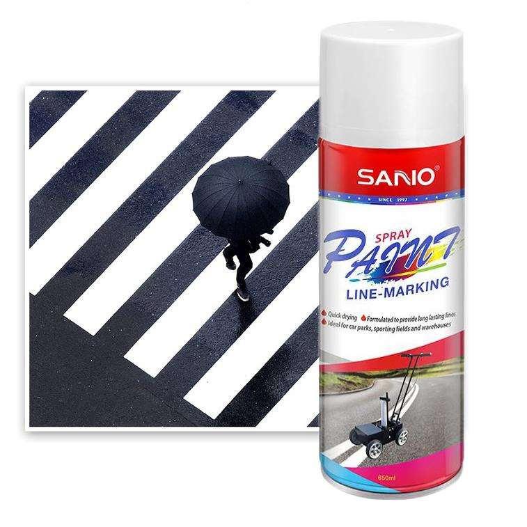 Ground Road Marking Aerosol Spray Paint Temporary Cement Floor Marking Paint