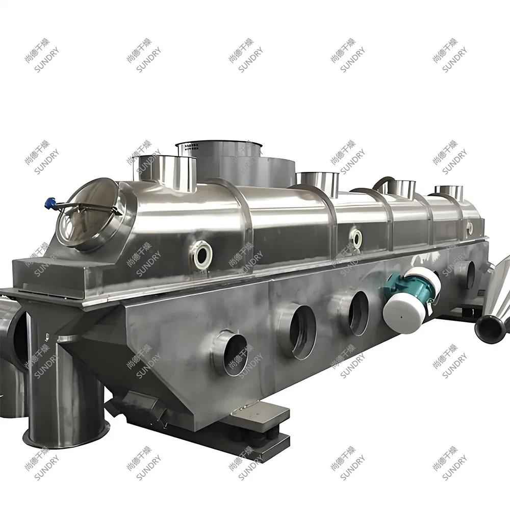 Multifunctional High-Efficiency Boiling Vibrating Fluidized Bed Drying Equipment for Chemical Granulation