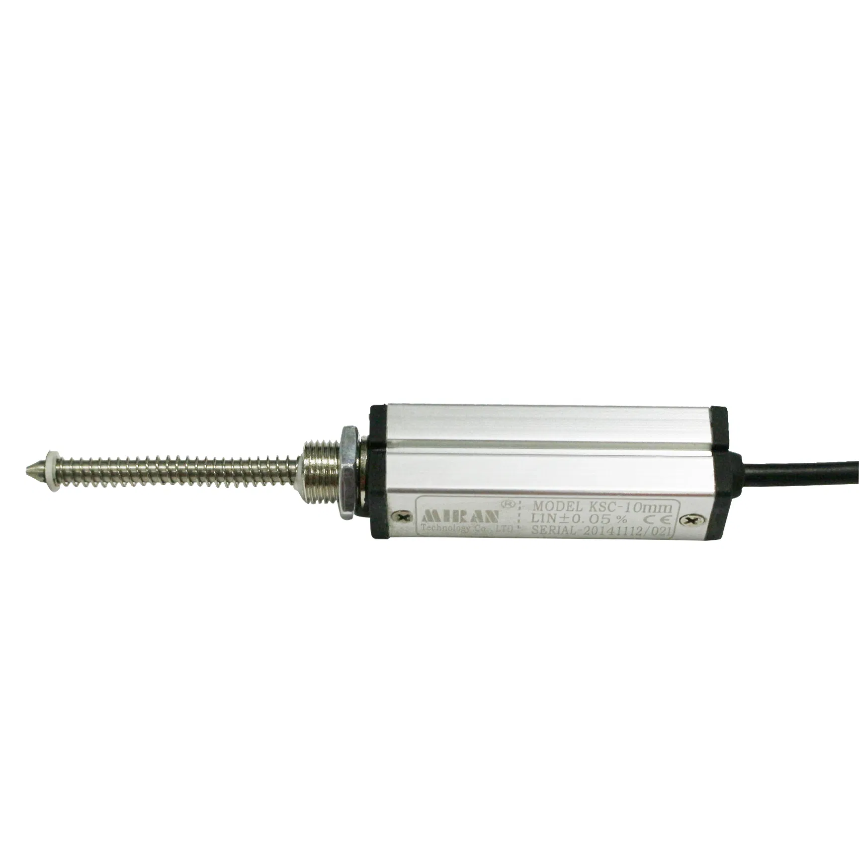 Miran CE Approved Miniature Self-Return Type Linear Displacement Transducer