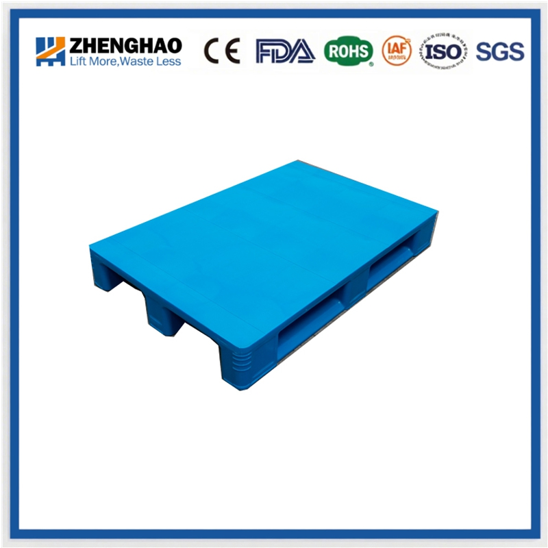 Pallet in plastica HDPE Euro 1200X800 per uso pesante impilabile per magazzino a 4 vie di ingresso