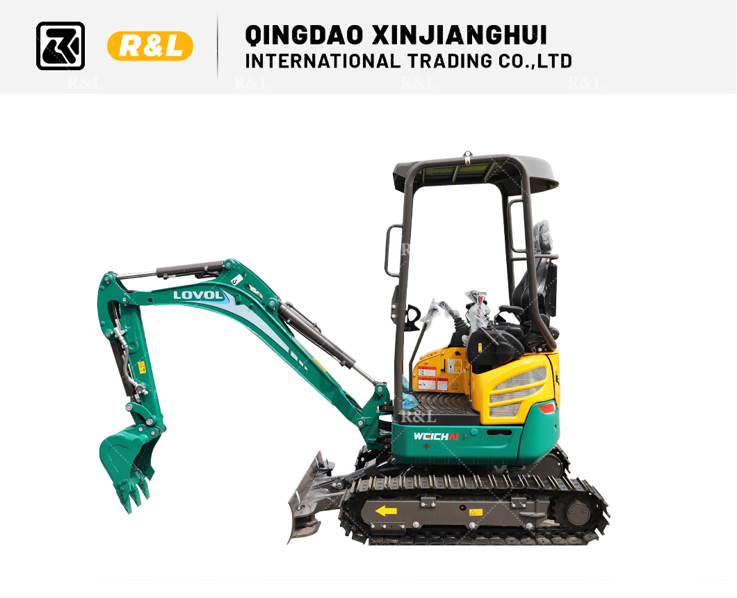 2.5 Ton Garden Crawler Excavator, 1.5 Ton 2 Ton 3 Ton Brand Digger Mini Excavator Construction Machinery