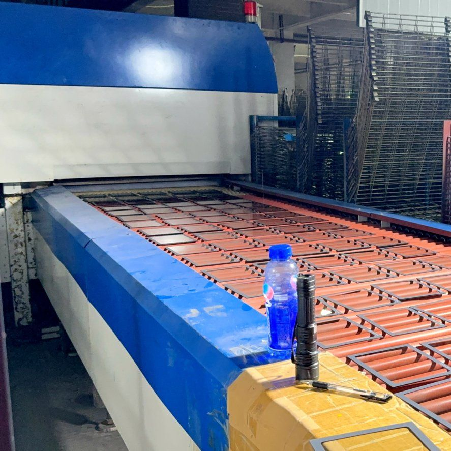Continuous Flat Glass Tempering Furnace with Two Heating Chambers