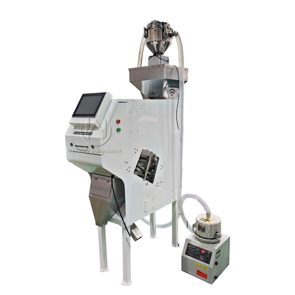Selezionatrice ottica a colori intelligente HCS-500 per finestre, per riso, grano, chicchi di caffè, frutta secca, plastica