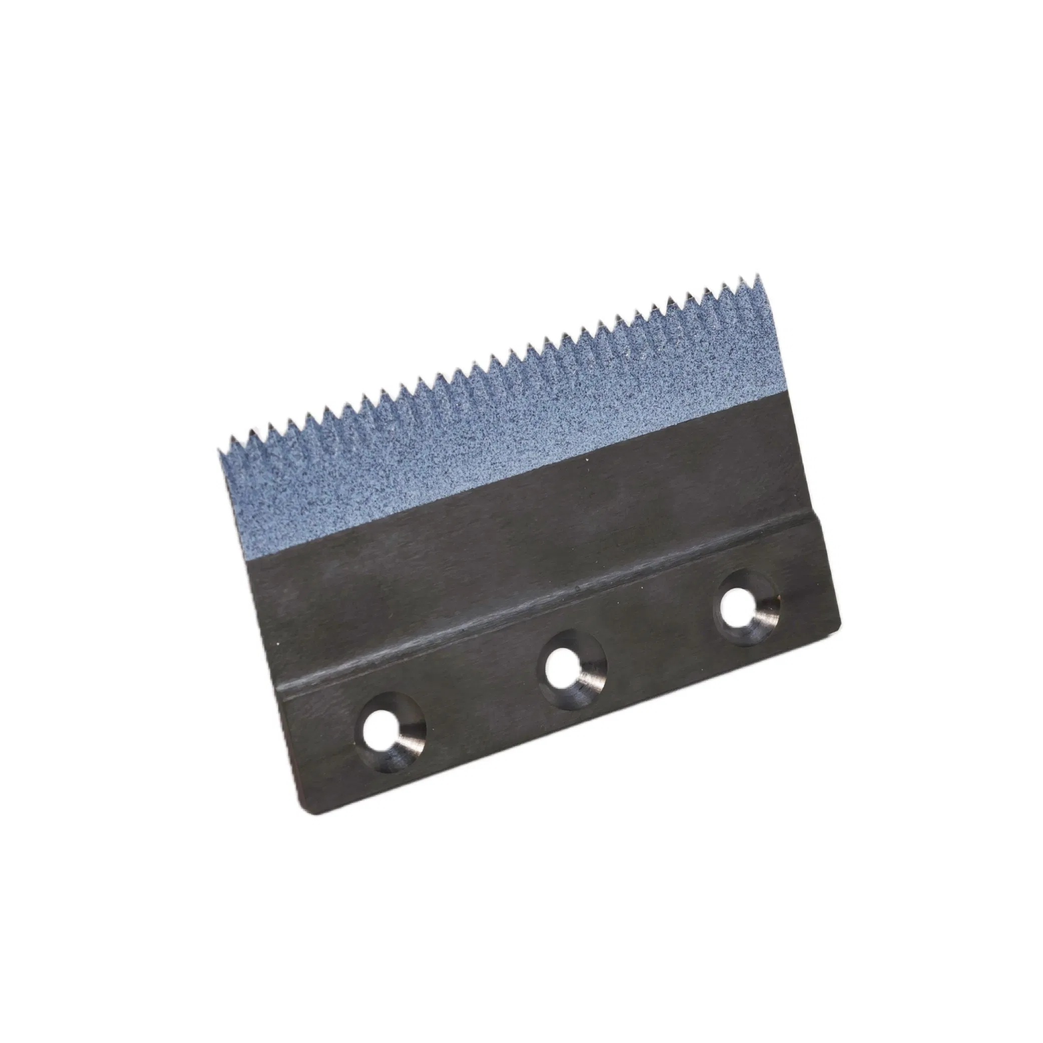 Serrated Ceramic Coated Blade for Tape & Film - Non-Stick Anti-Adhesion Coating