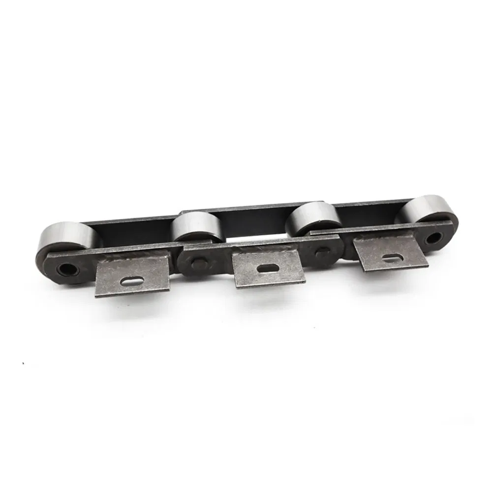 Alloy Heat Treated Large Size Wear Resistant Engineering Steel Conveyor Chain with Anti Deformation Heavy Duty Industrial Attachments