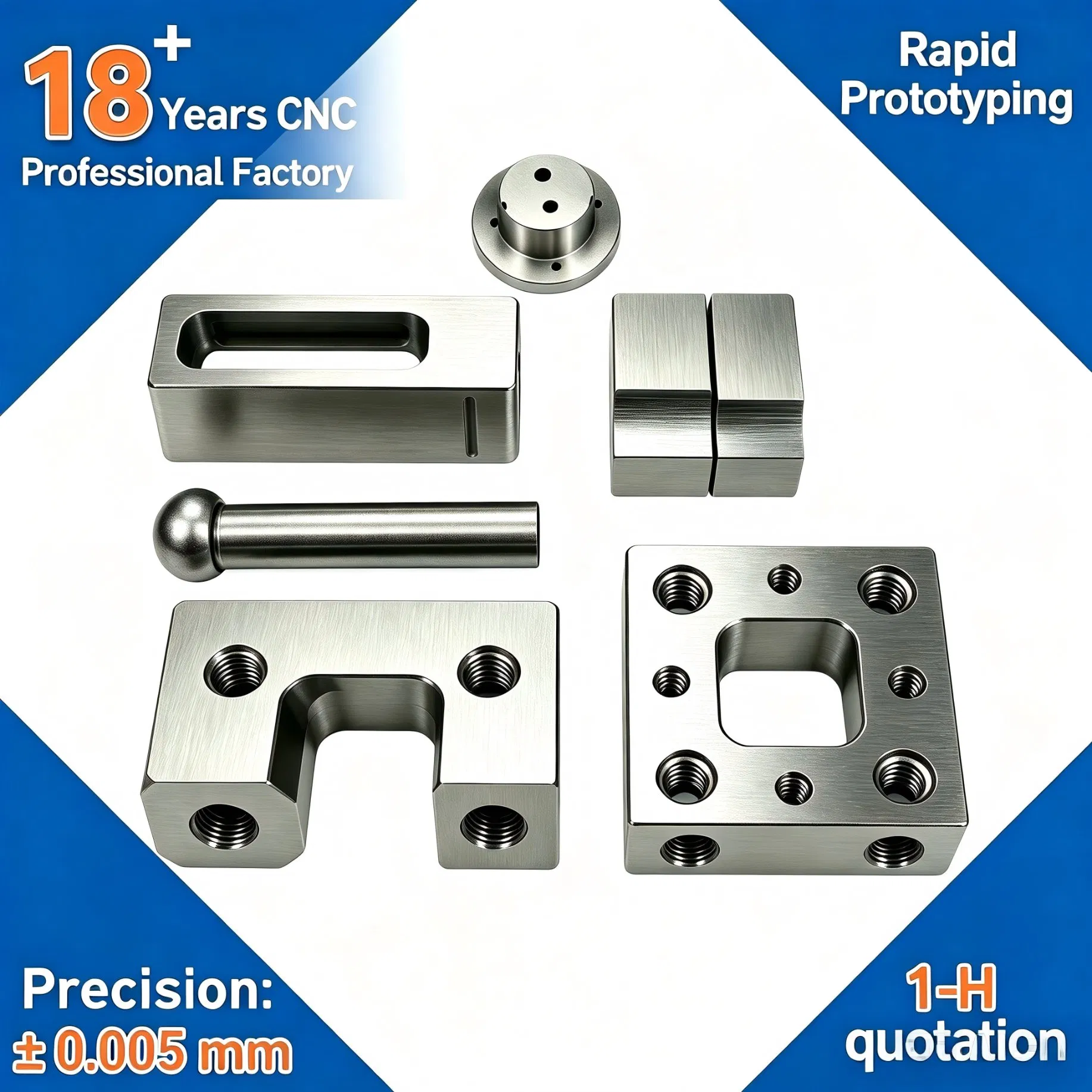 Custom CNC Lathe Milling Turning Parts Fabrication One-Stop Processing CNC Machining Service Metal Fabrication Accessories