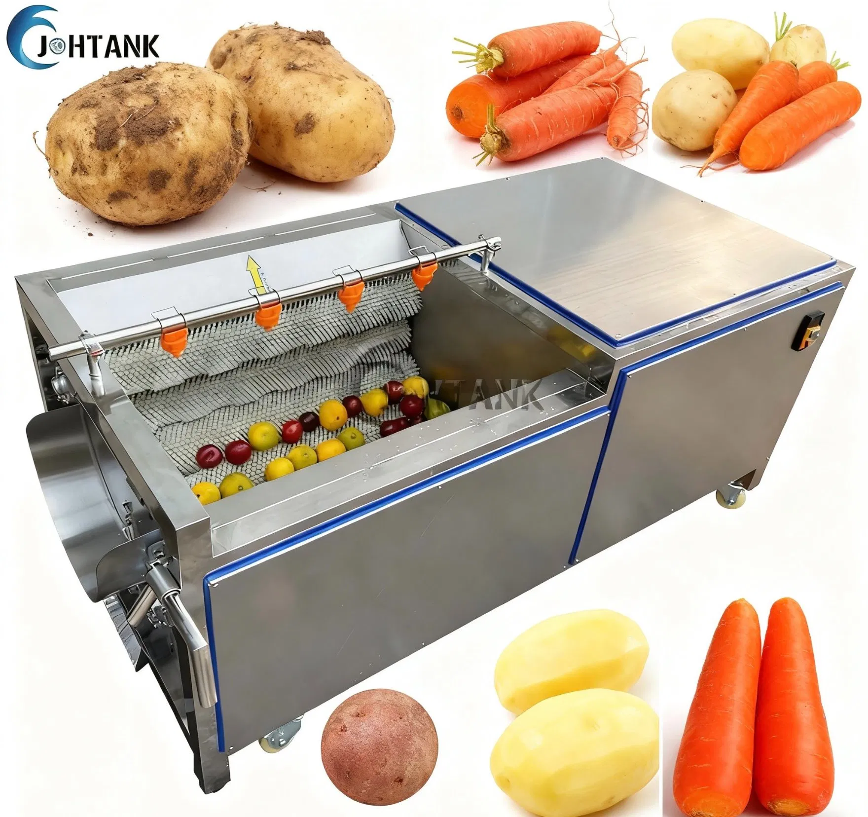 Potatoes Peeling Machinepeeling Machinecassava Peeling Machinefruit Vegetable Peeling Machinepumpkin Peeling Machinefruits Peeling Machinetomato Peeling