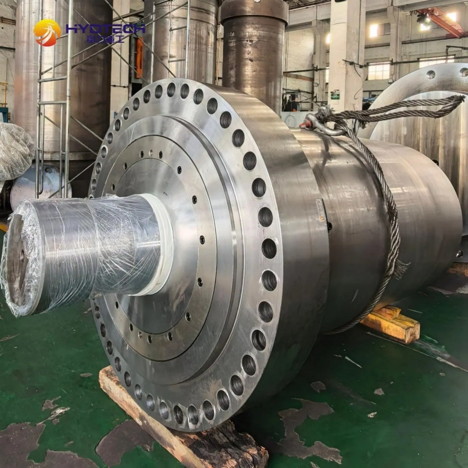 Solid China Factory Carbon Steel Multi-Function 2000t Scrap Metal Baler Hydraulic Press Cylinder