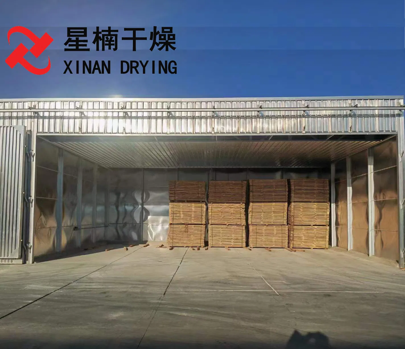 Conventional Wood Drying Kiln with Aluminum Housing for Timber