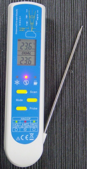 HACCP Lab Grade 2 in 1 Thermometer (AMT206)