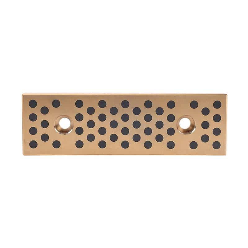 Slide Bearing Brass Graphite Wear Plate Self-Lubricating Oil Free Brass Plate