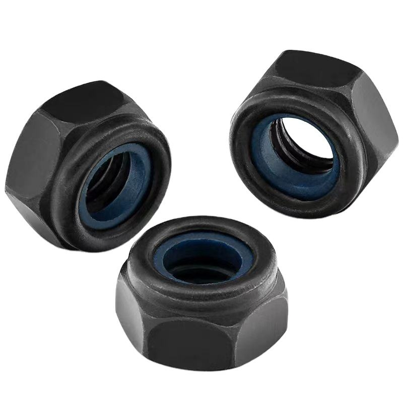 Carbon Steel Insert Lock Nut with Various Surface Treatments