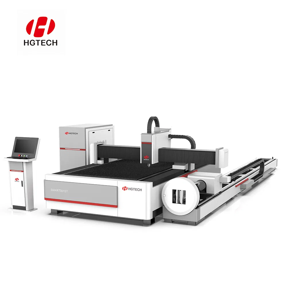 Automatische CNC-Faserlaser-Schneidmaschine für Rohre und Bleche 1000W/3000W/6000W