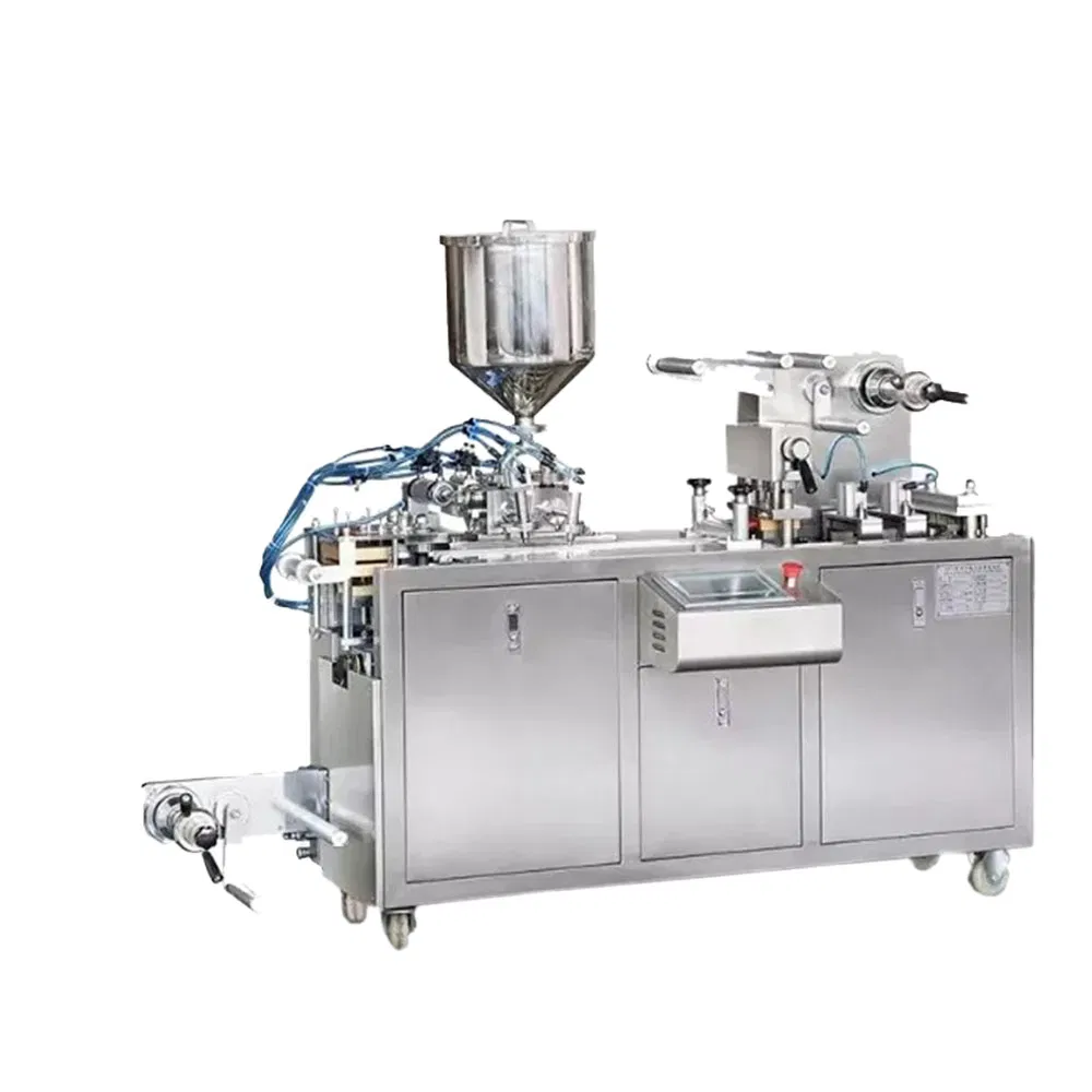 Food Grade Automatic High Speed Sanitary Flat Type Blister Machine for Tablet and Capsule Packing