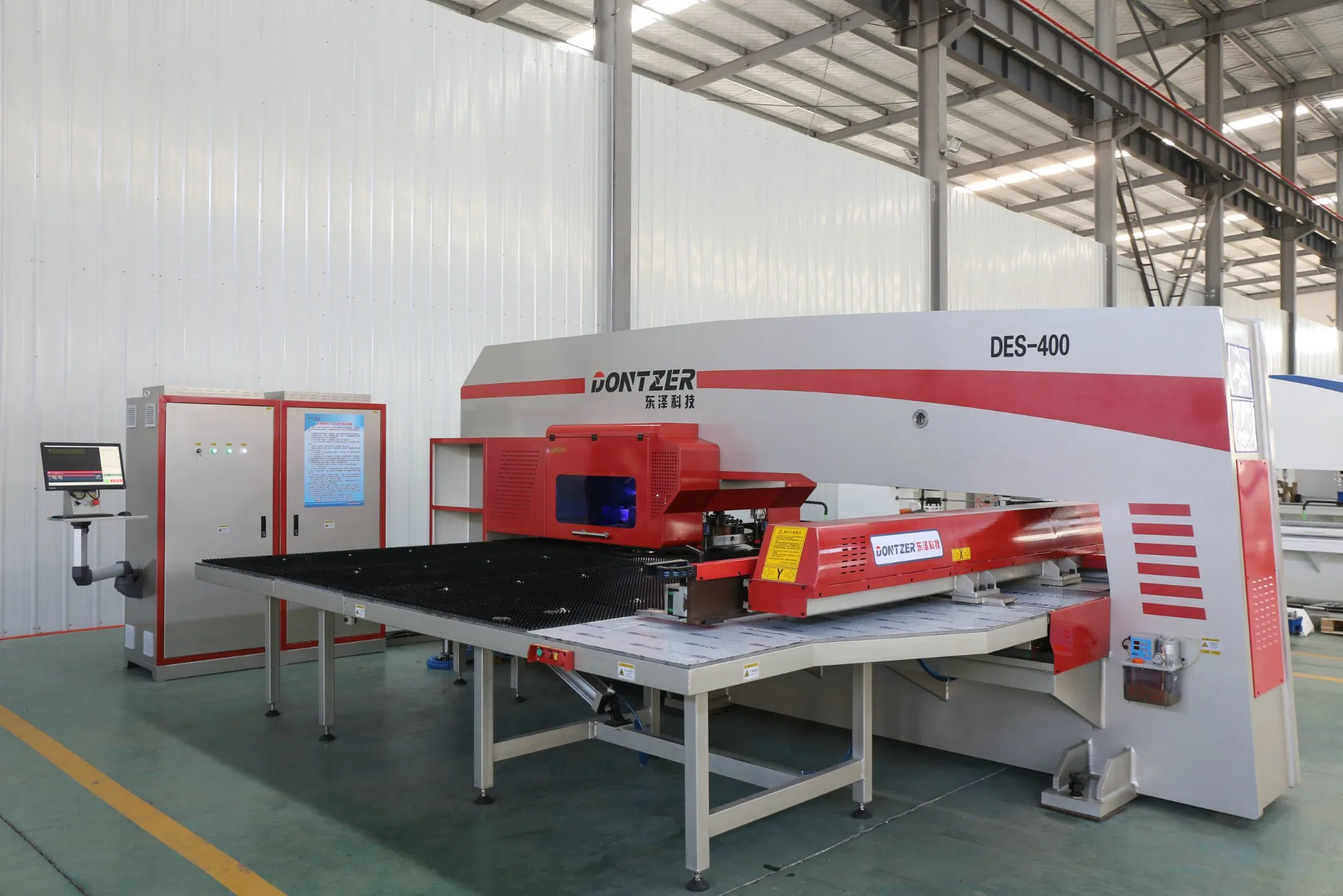 Fully Automatic Drilling Metal Sheet Punch Press Tooling CNC Turret Punching Machine with Full Electro Servo