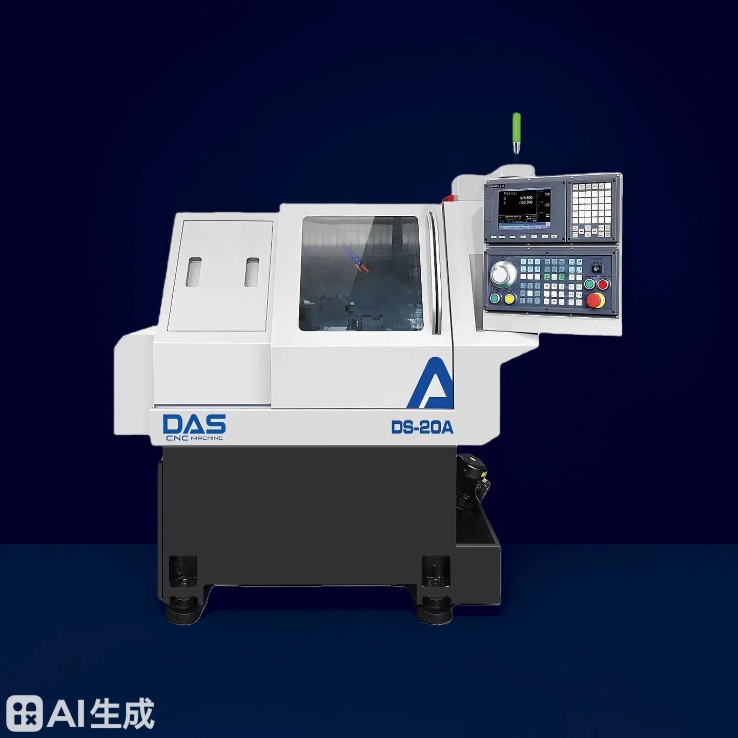 Machine CNC de haute précision de type gang à banc plat avec broche de 20 mm
