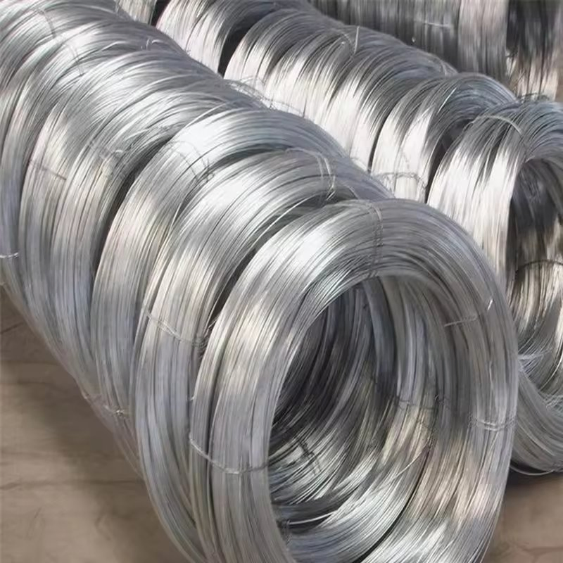 Alambre de hierro galvanizado duradero de 2 mm x 6 mm para cercado