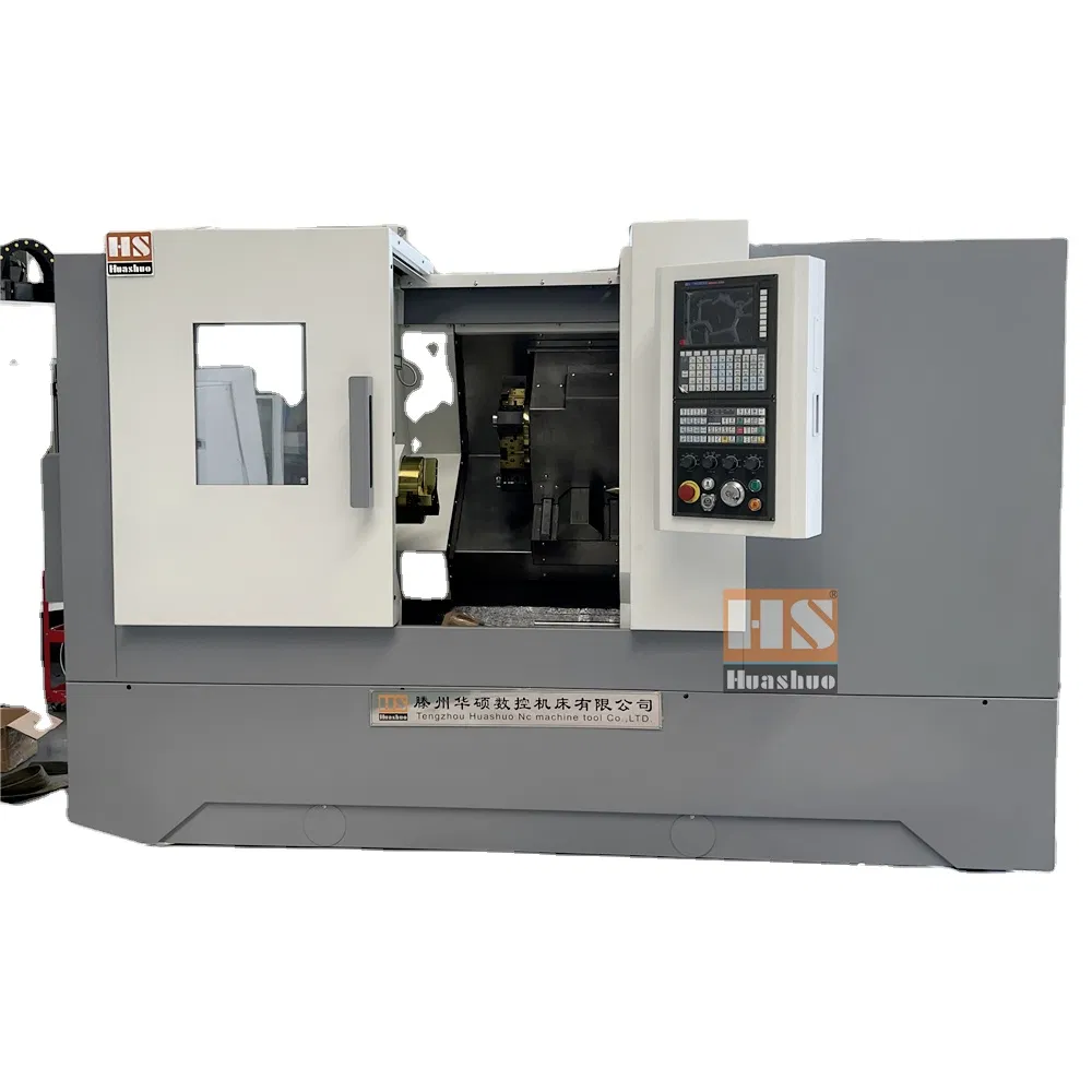 Tornio CNC a bancada inclinada TCK50 con controllo GSK