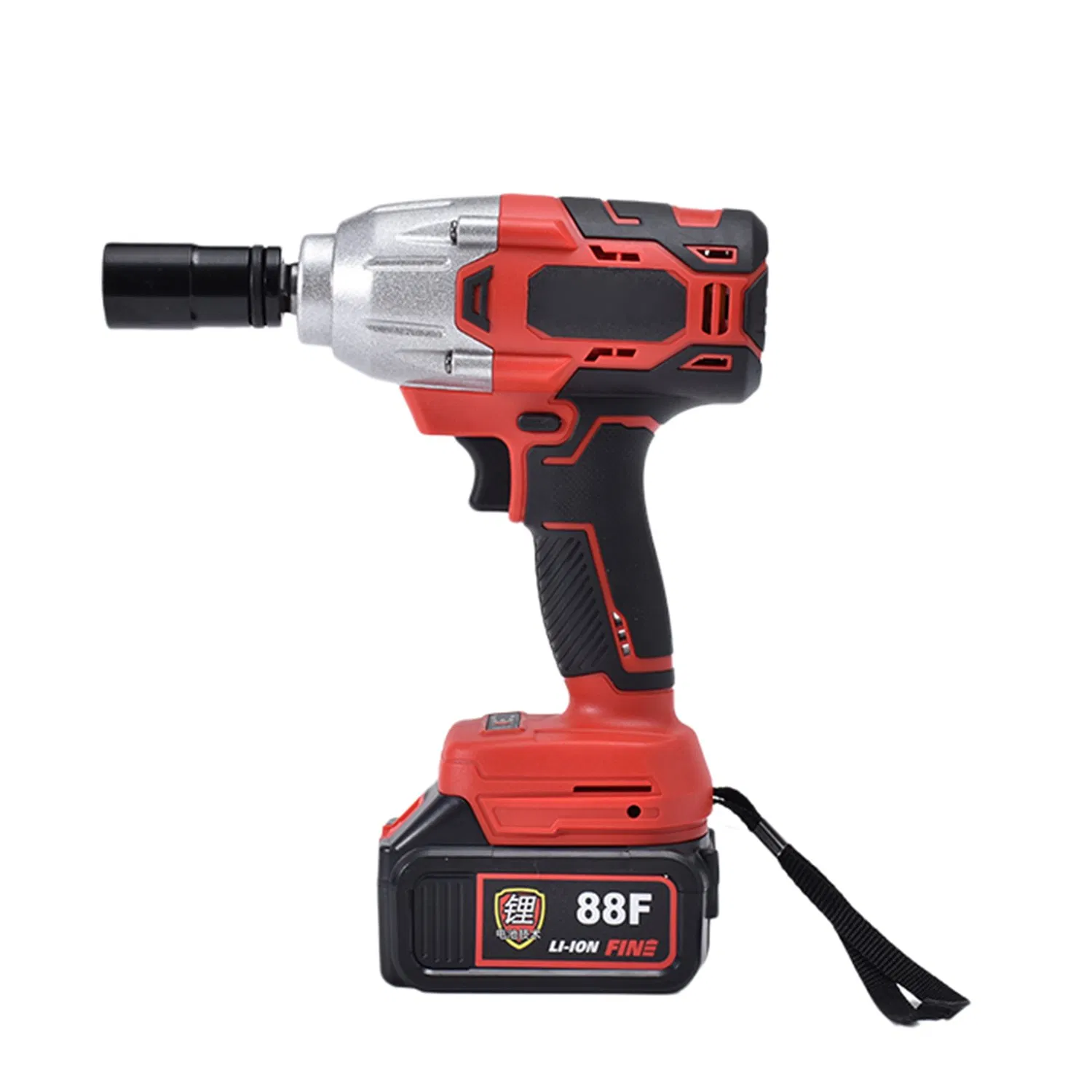 Wholesale 21V Cordless Brushless 500nm Industrial Grade Impact Wrench Kit Lithium Power Wrenches Torque Wrench with Battery Source