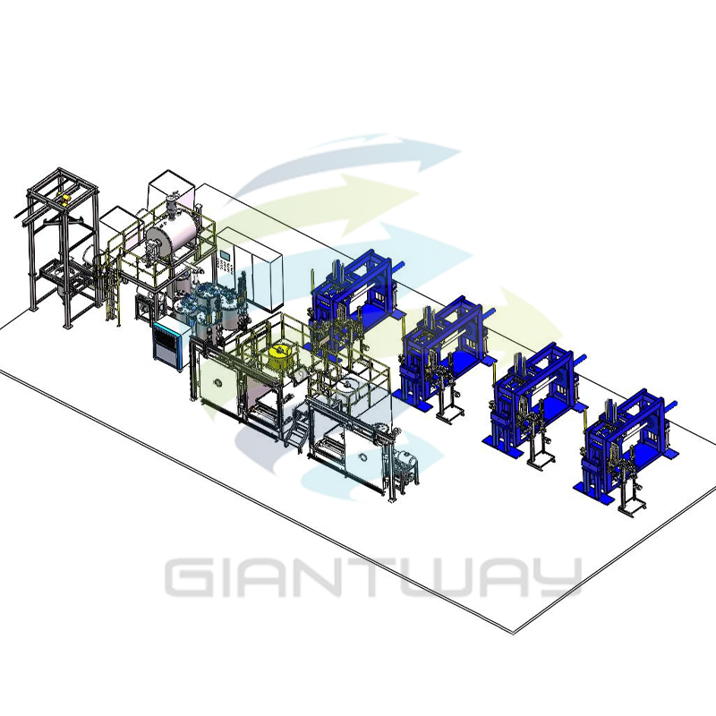 Pressure-Changed Vacuum Drying Equipment with Oil Filling System