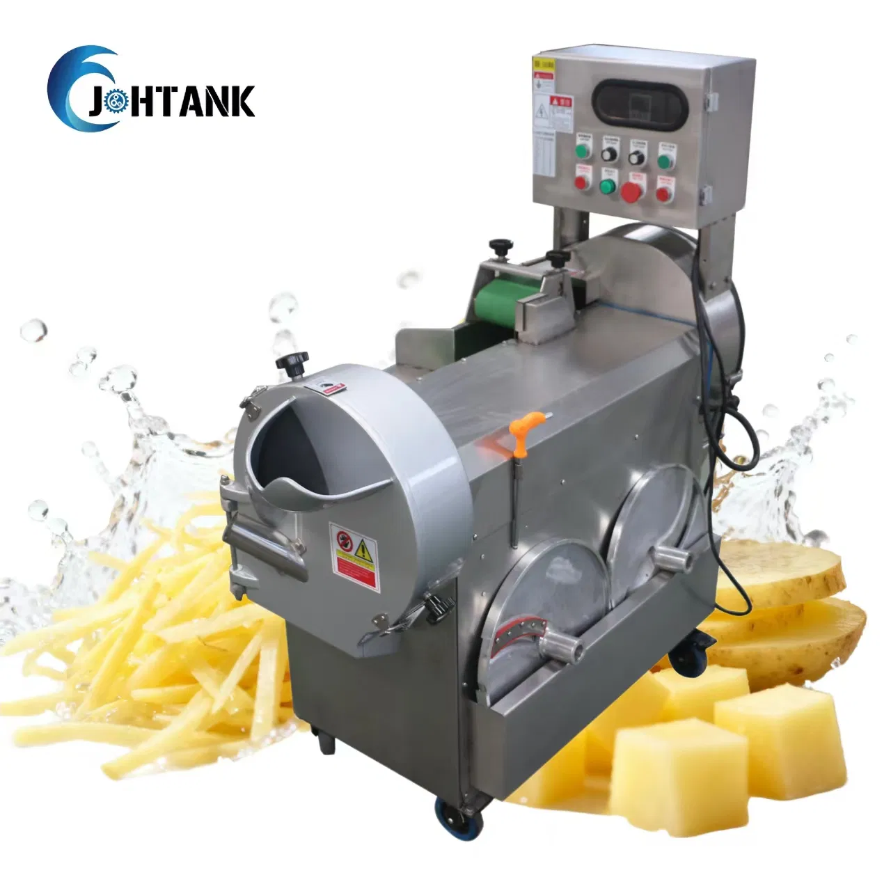 Gemüseschneider-Kartoffelchips-Schneid- und Schneidemaschine Gemüseschneidemaschine