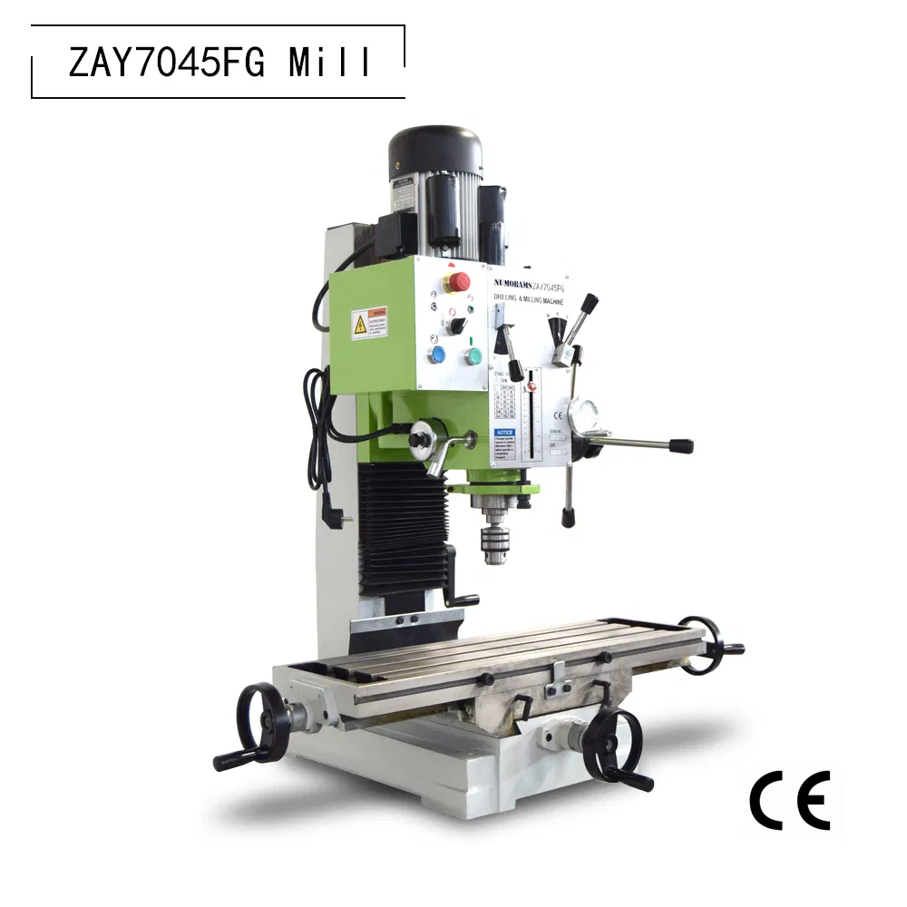 Numobams Zay7045fg 1.5kw (2HP) 800*2240mm Working Table Tapping Drilling & Milling Machine