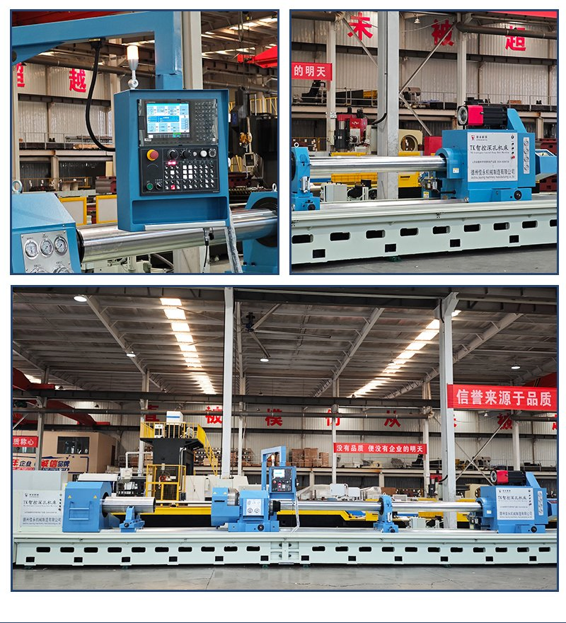Machine-outil de forage et d'alésage profond BTA à commande numérique TK25-1X8M