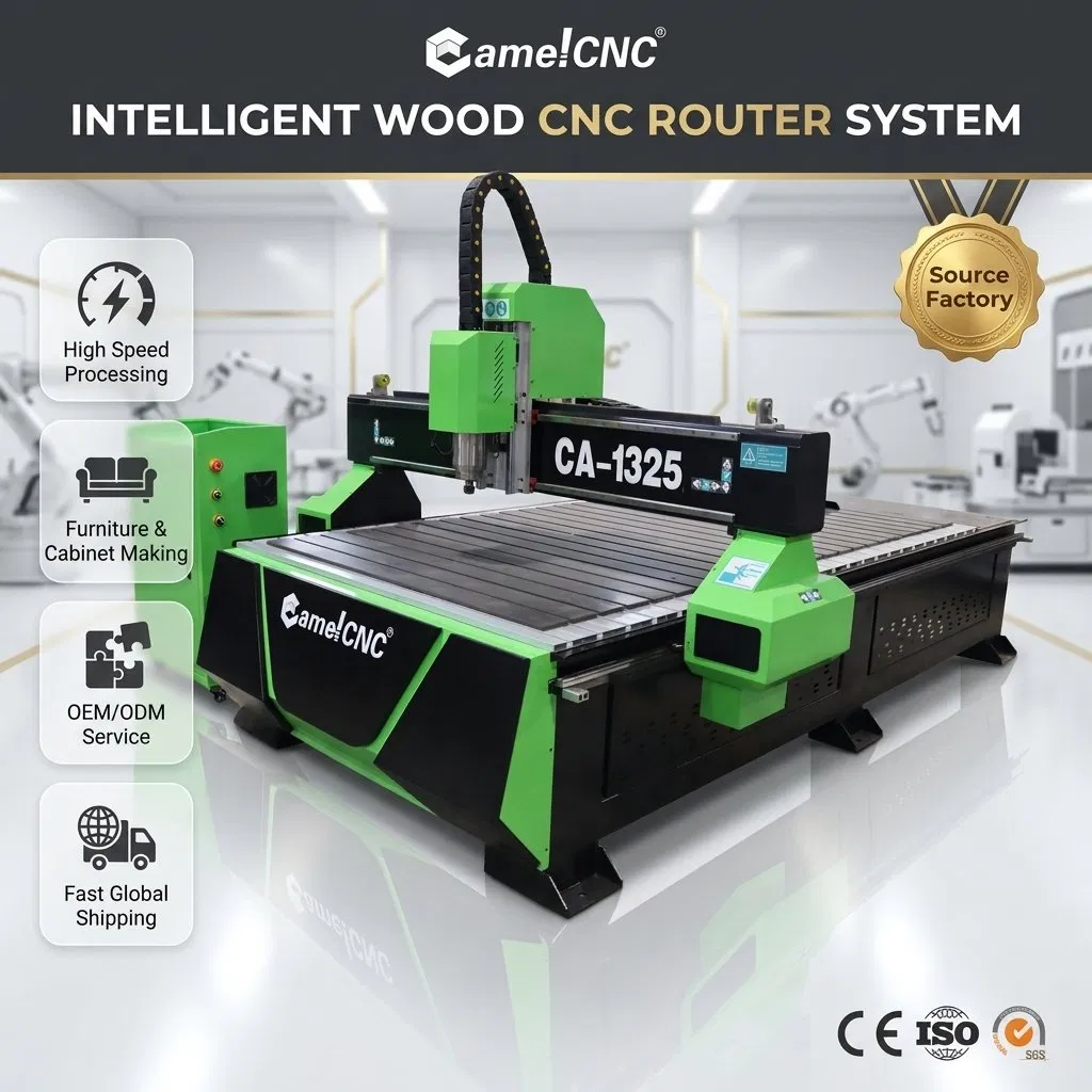 CA-1325 Wood CNC Router Engraving Machine