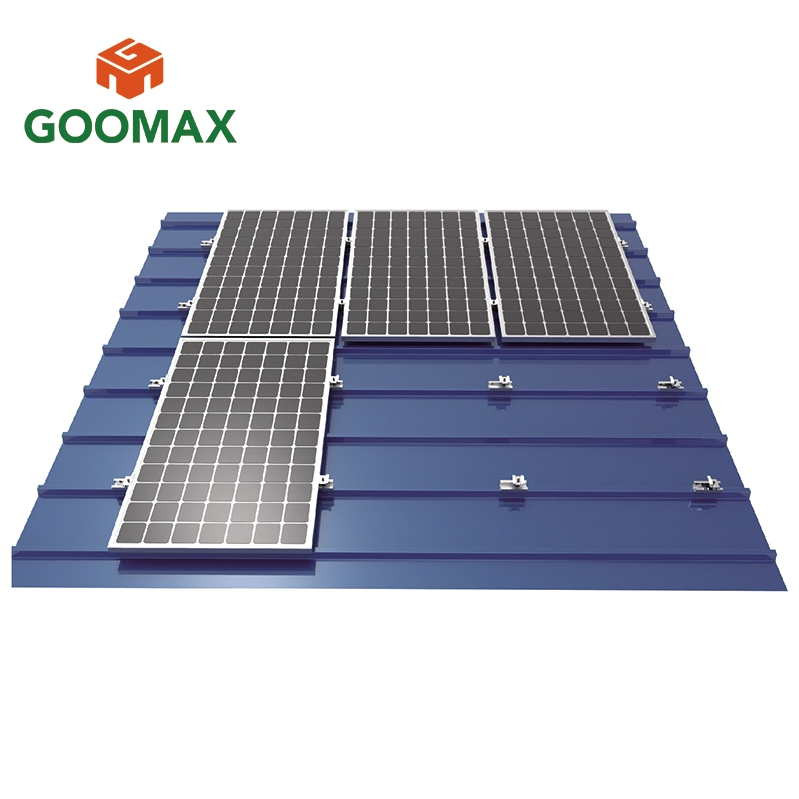 Goomax Metal Roof Solar Mounting System Racking System Mini Rail Roof Mount
