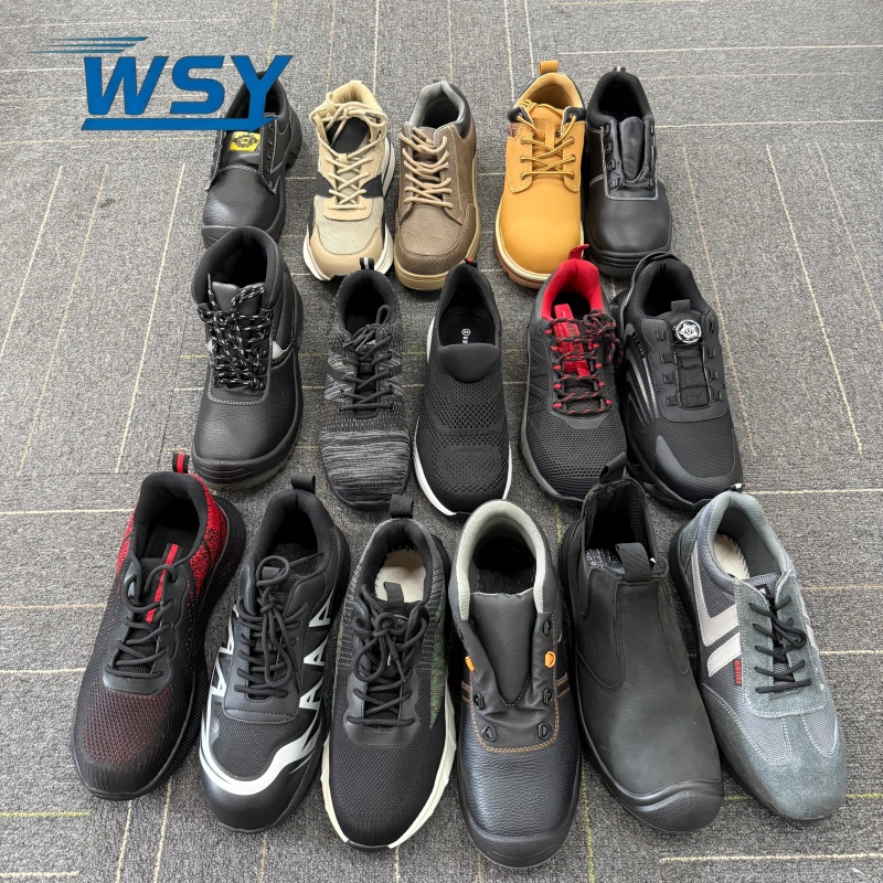 Lightweight Low-Cut S3 Fly Knit/Mesh Fabric Anti-Smash/Puncture Kevlar Safety Shoes