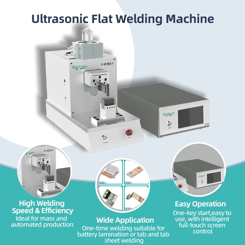 Langlebige Ultraschall-Oberflächenschweißmaschine für Aquädukt-Batterielaschen mit Touch