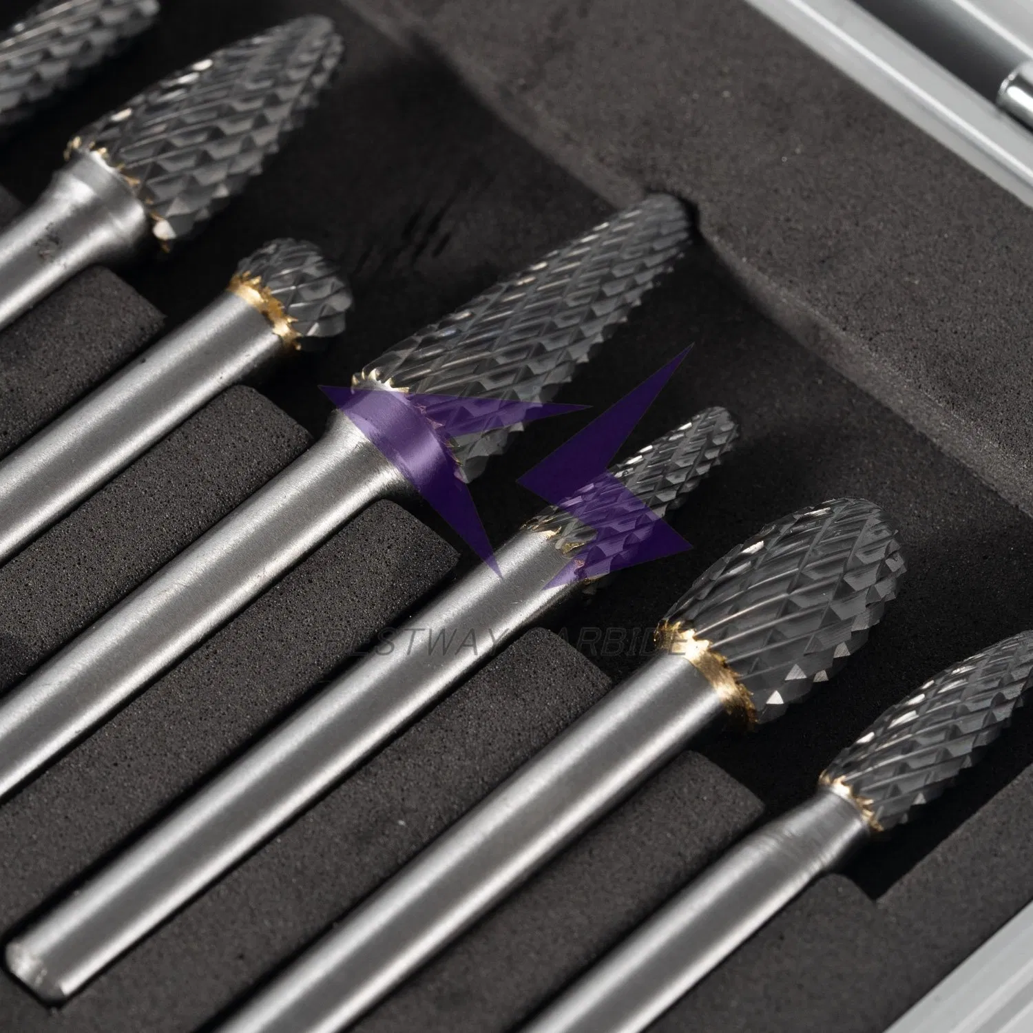 Tungsten Carbide Rotary Burr Set for Metal Grinding and Deburring