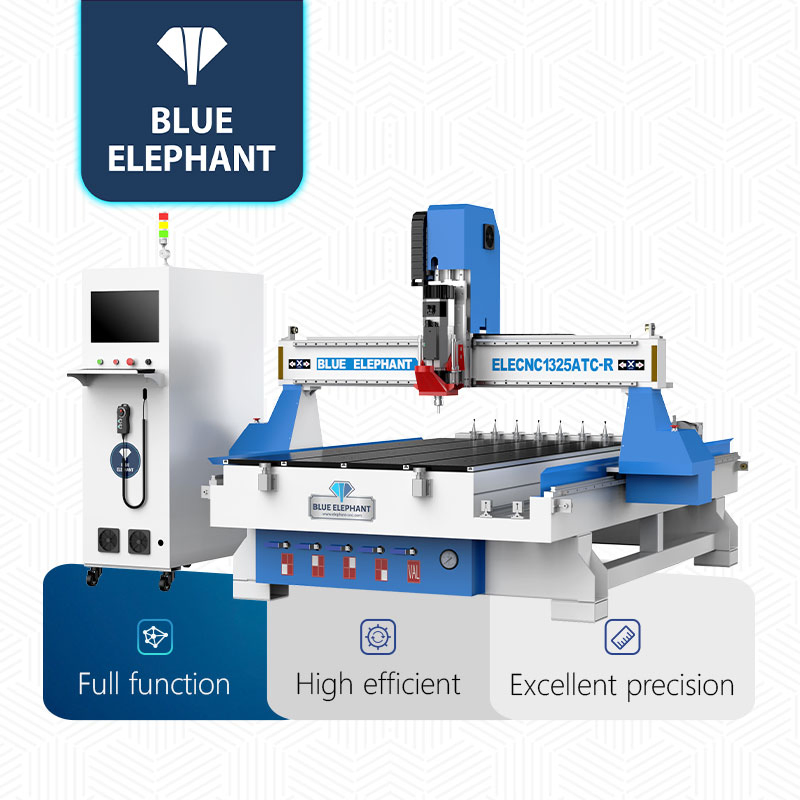 1325 Rotary Axis ATC Wood CNC Router
