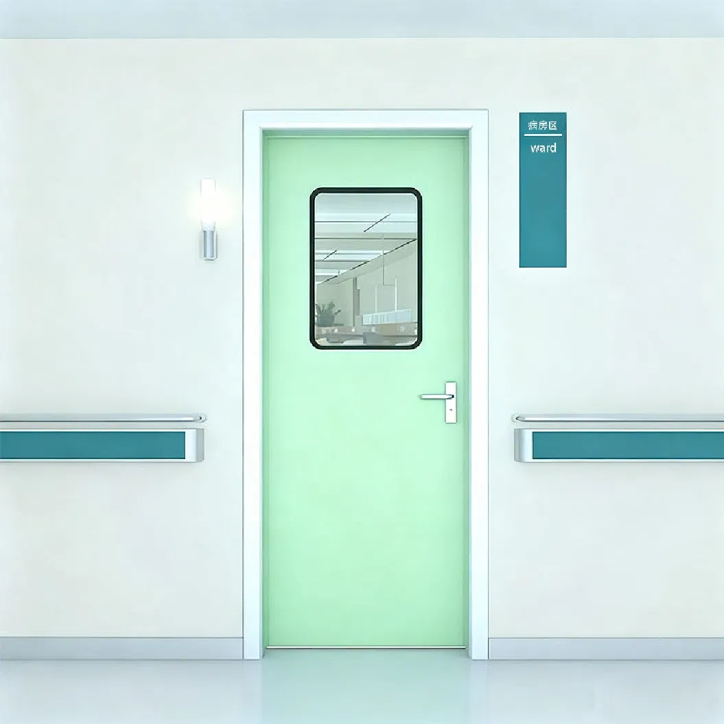 Individuell gefärbte hocheffiziente Edelstahltür für Patientenzimmer