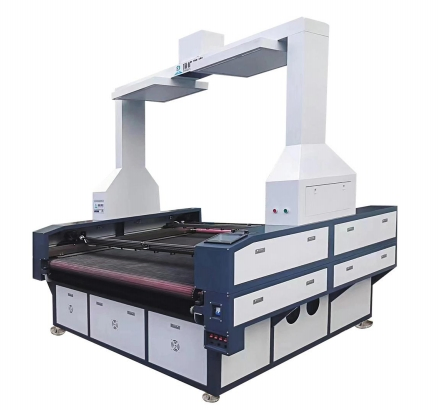 130W 150W 180W Fabric Laser Cutter Sublimation Laser Cutting Machine